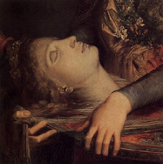 Gustave Moreau Tracianische Frau mit dem Kopf des Orpheus und seiner Leier Spain oil painting art